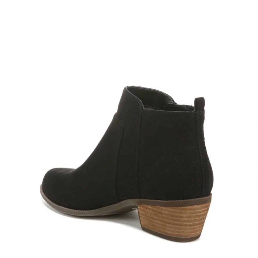 Dr. Scholl's Womens Brianna Ankle Bootie Black 7.5 M new